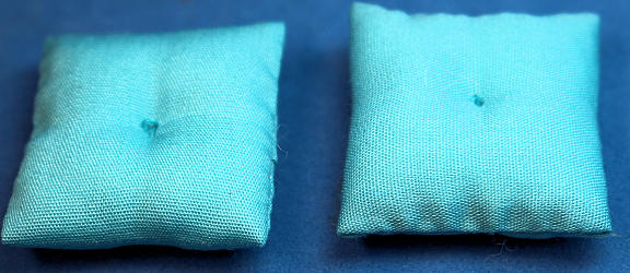 Decorative pillows - set or 2 - blue