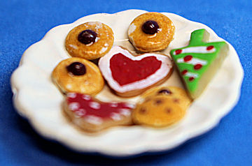 Plate of cookies