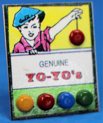 (image for) Yo-yo tabletop display by Ron Bufton