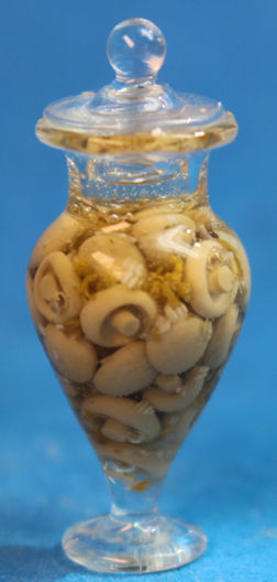 (image for) Mushrooms in jar