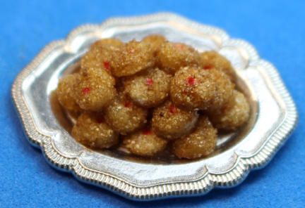 Cherry cookies on a platter (image for) Cherry cookies on a platter
