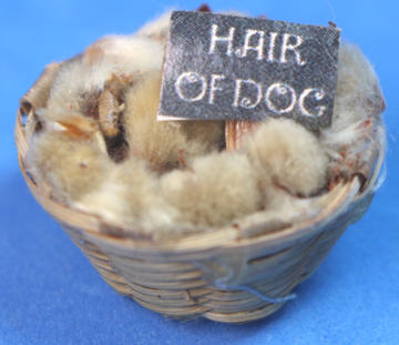 Hair of dog basket - Click Image to Close