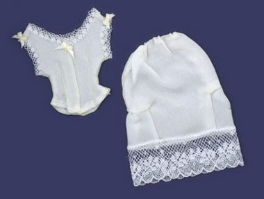 Lady's camisole and slip (image for) Lady's camisole and slip