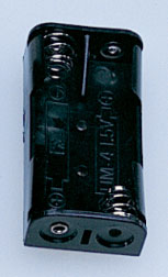 Battery holder - double cell Aa (image for) Battery holder - double cell Aa