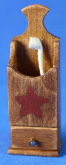 (image for) Pipe holder and tobacco drawer