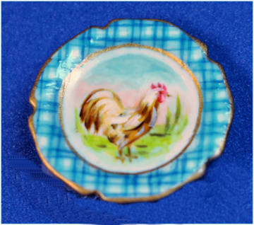 Decorative plate - rooster