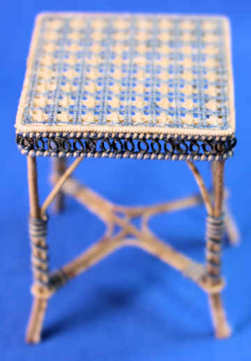 (image for) Wicker table by Christine Davin - France