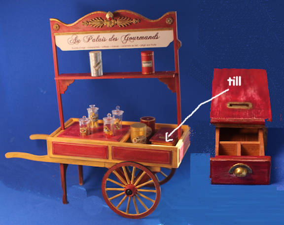 (image for) French confectioner's cart