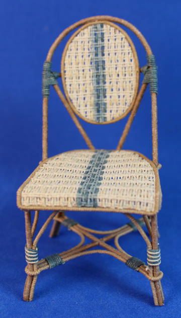 (image for) Wicker chair by Christine Davin - France