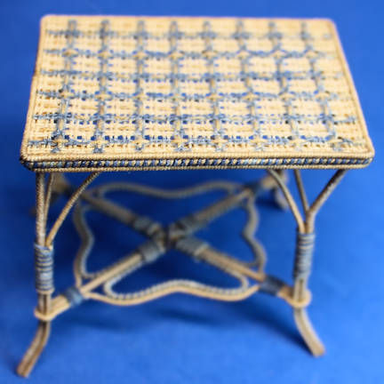 (image for) Wicker table by Christine Davin - France