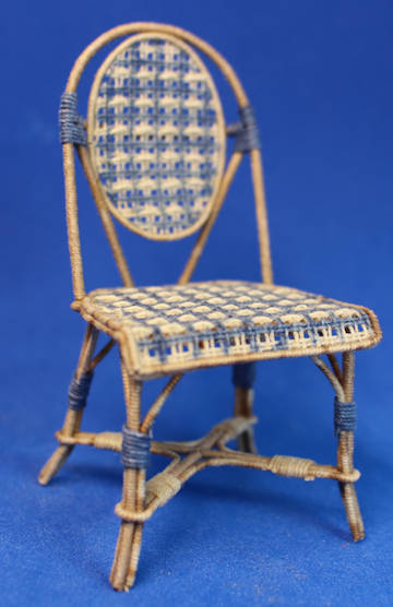 (image for) Wicker chair by Christine Davin - France