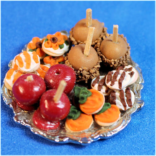 (image for) Platter of autumn foods