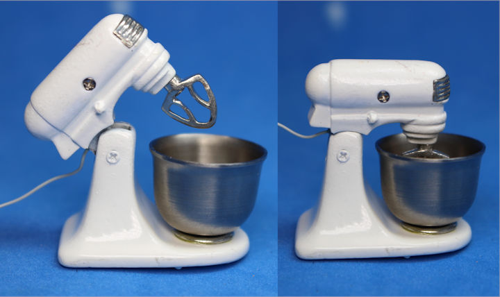 (image for) Electric mixer - white- large