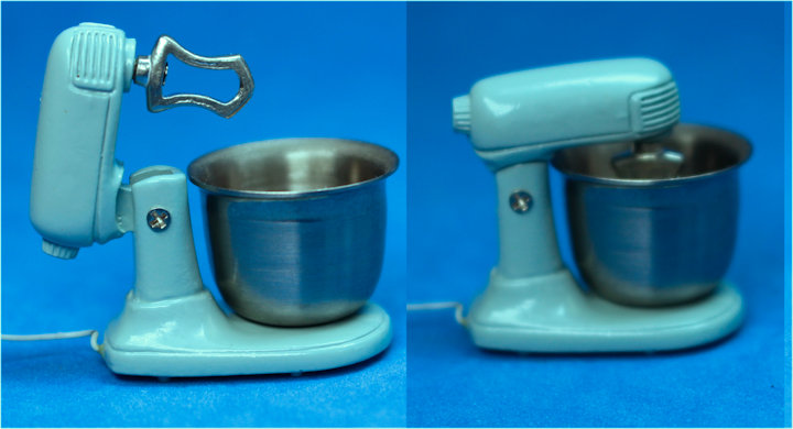 (image for) Electric mixer small- blue