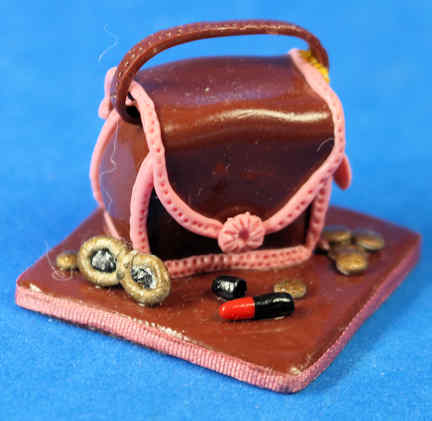 (image for) Chocolate purse and accessories
