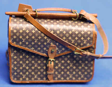 (image for) Designer briefcase - leather
