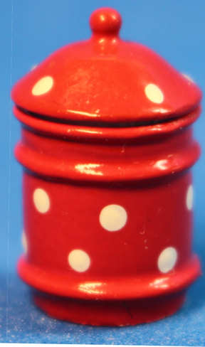 (image for) Decorative jar - red