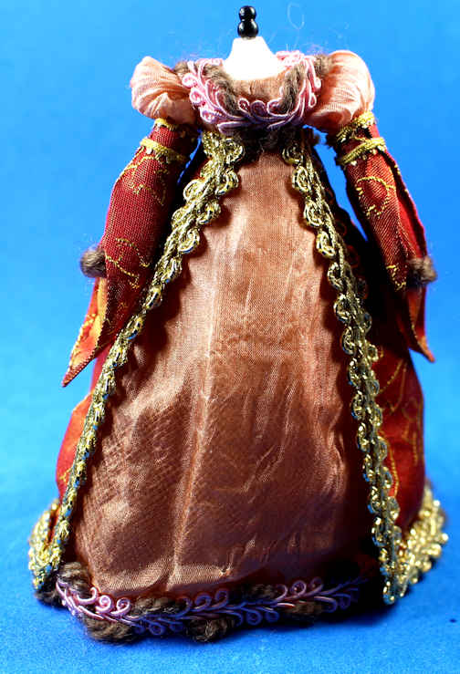 Gown on mannequin - circa 1800's (image for) Gown on mannequin - circa 1800's