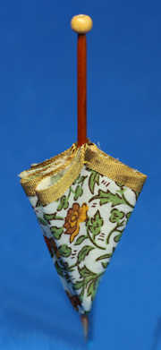 Parasol - gold trim (image for) Parasol - gold trim
