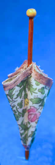 Parasol - pink trim (image for) Parasol - pink trim