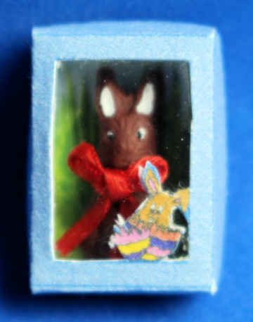 Chocolate bunny in box (image for) Chocolate bunny in box