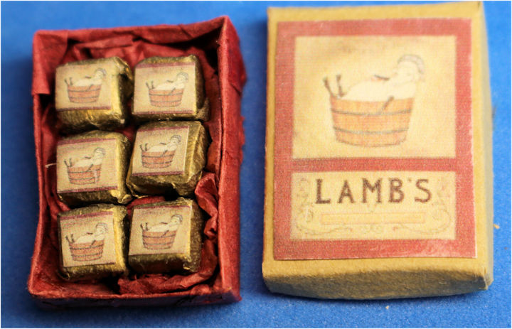 (image for) Box of soaps - Lamb's by Jill Miles, UK