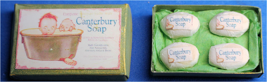 (image for) Box of soaps - Canterbury by Jill Miles