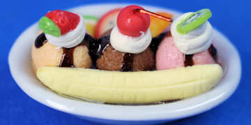 Banana split (image for) Banana split