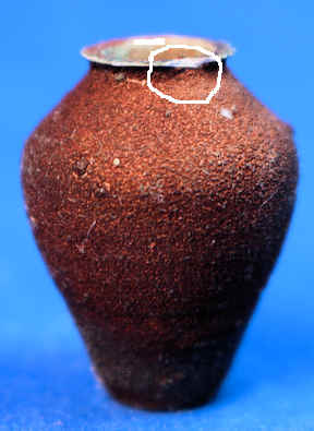 Vase - metallic (image for) Vase - metallic