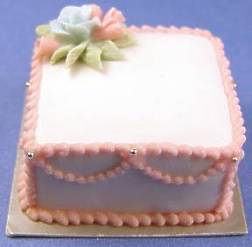 Square cake (image for) Square cake
