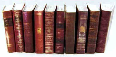 (image for) Antique book set of 10