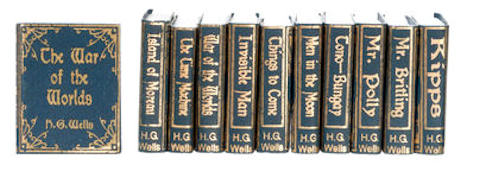 (image for) H G Wells book set