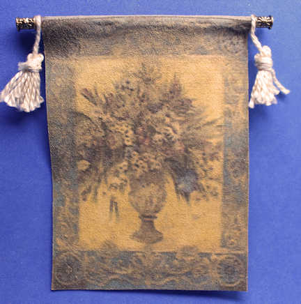 (image for) Faux tapestry on rod