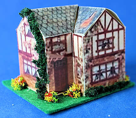 (image for) Dollhouse for a dollhouse - card stock