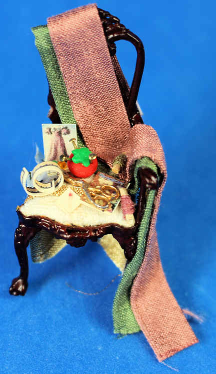 (image for) Sewing chair - 1/2 scale missing arm