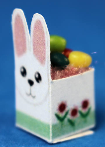 Bunny box with Easter eggs (image for) Bunny box with Easter eggs