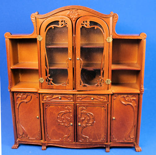 (image for) Display cabinet - fruitwood