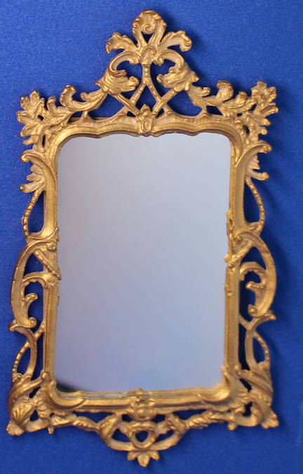 (image for) COPY Ornate mirror - metal