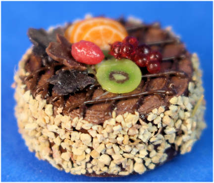 (image for) Cake with fruit topping