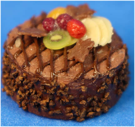(image for) Cake with fruit topping