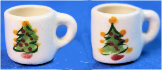 Christmas mugs - set of 2 (image for) Christmas mugs - set of 2
