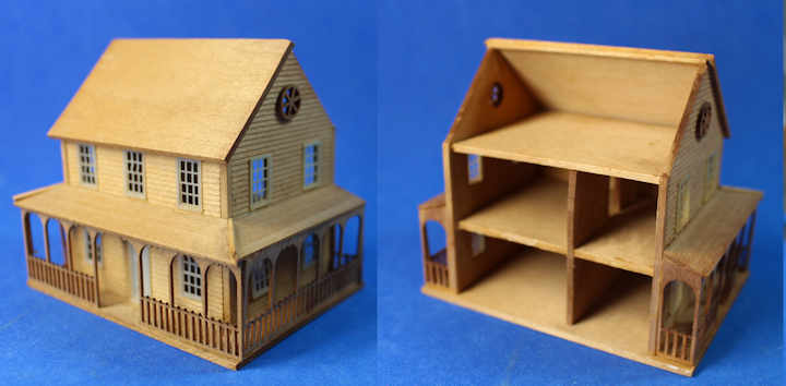 (image for) Farmhouse - 1/144 scale