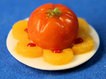 (image for) Pumpkin cake with pineapple