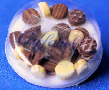 (image for) Cafferela - cookies/chcolate - round box