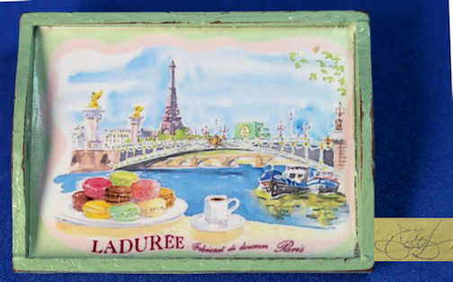 (image for) Serving tray with handles