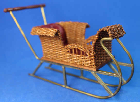 (image for) Wicker sleigh by BJR (Barbara J. Ruemel)